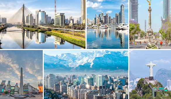 Business packages in Santiago and 7 other cities in Chile