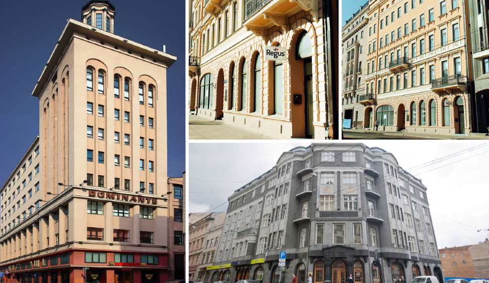 Office space in Rīga and 6 other cities in Latvia