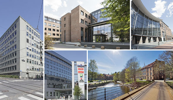 Co-working in Lysaker and 19 other cities in Norway