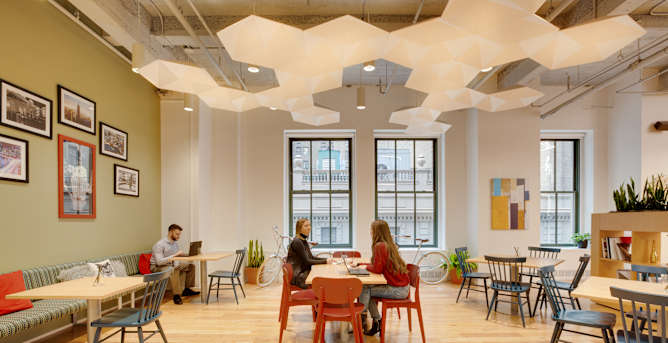 Spaces Dedicated Desk Creative Spaces Smart Amenities