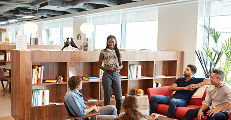 What is a collaborative workspace and what are the benefits?