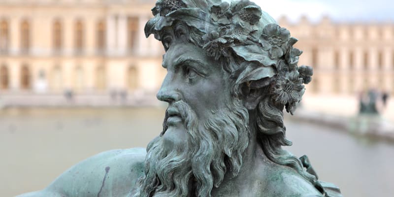 A statue of Greek God, Zeus