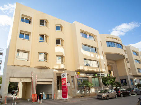 Building at Carthage Center, Rue du Lac de Constance, Les Berges du Lac in Tunis 1