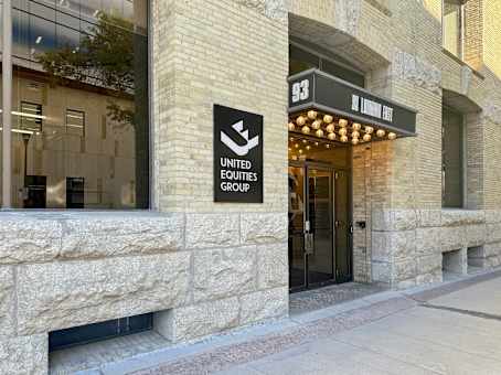 Building at 93 Lombard Ave, Suite 210 in Winnipeg 1