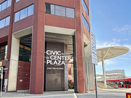 Building at 1560 Broadway in Denver